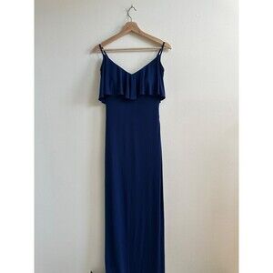 Laundry by Shelli Segal Women's Cold Shoulder Jersey Gown dress $245 size 0